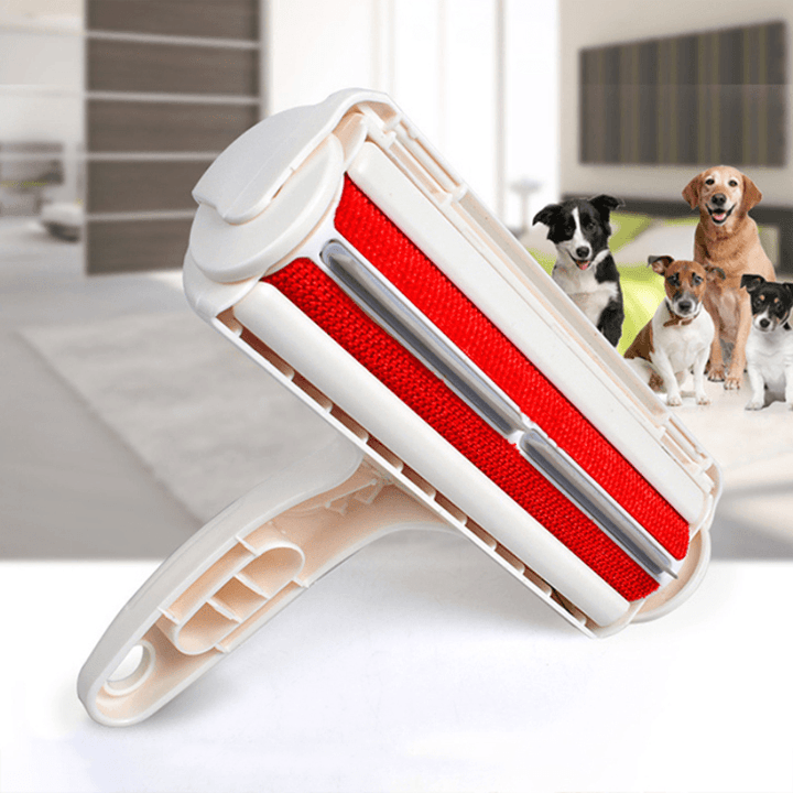 Pet Hair Remover Roller Dog Cat Removing Brush Home Furniture Carpets Sofa Clothes Cleaning Lint Brush Dogs Cleaning Tool Brushes - MRSLM