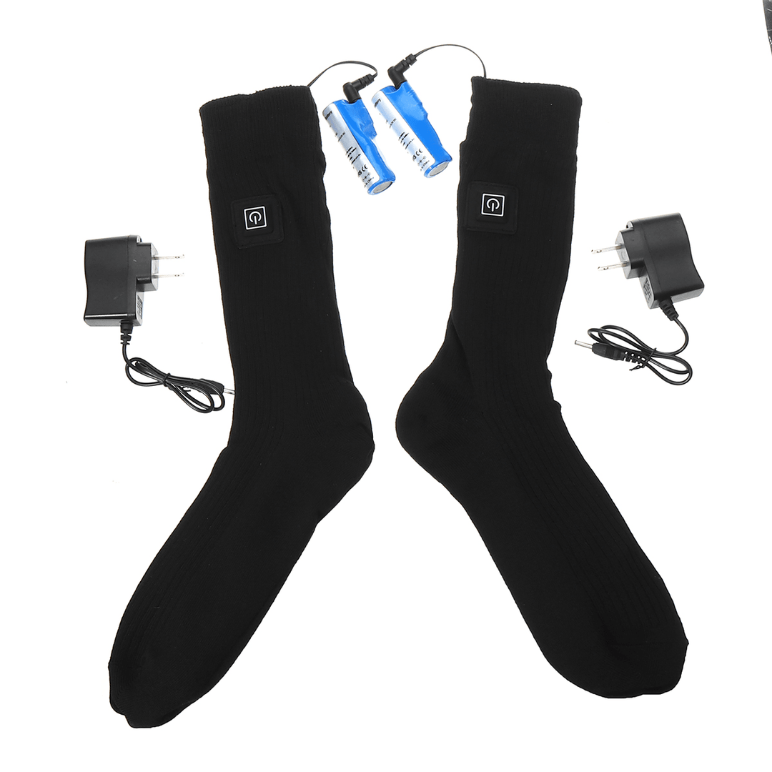 Electric Heated Socks 3 Gear Adjustable Temperature 110-220V - MRSLM