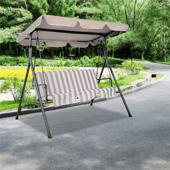 Polyester Swing Chair Canopy Hammock Top Cover Sunshade Waterproof Outdoor Garden Patio - MRSLM