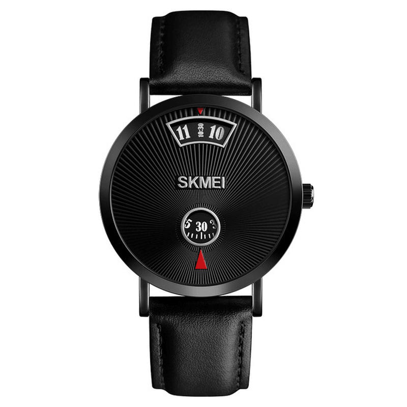 SKMEI 1489 Creative Dial Design 30M Waterproof Business Style Men Watch Quartz Watch - MRSLM