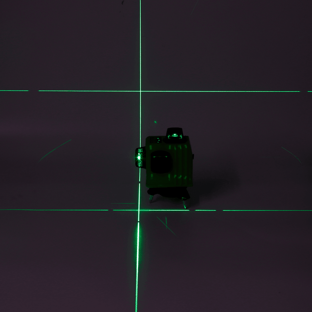 3D Green Laser Level Self Leveling 12 Lines 360 Degree Horizontal&Vertical Cross - MRSLM