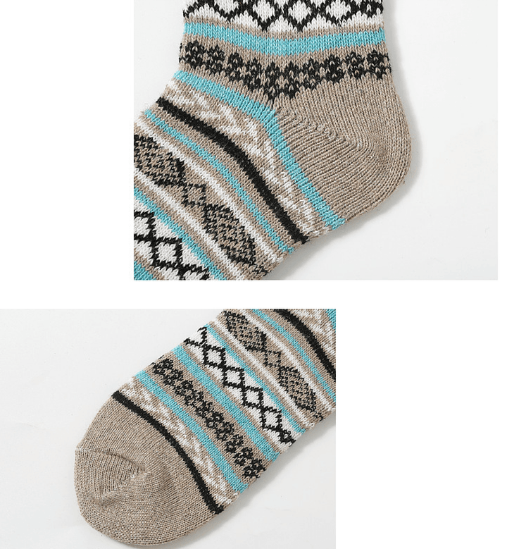 Retro Ethnic Style Mid-Tube Cotton Socks - MRSLM