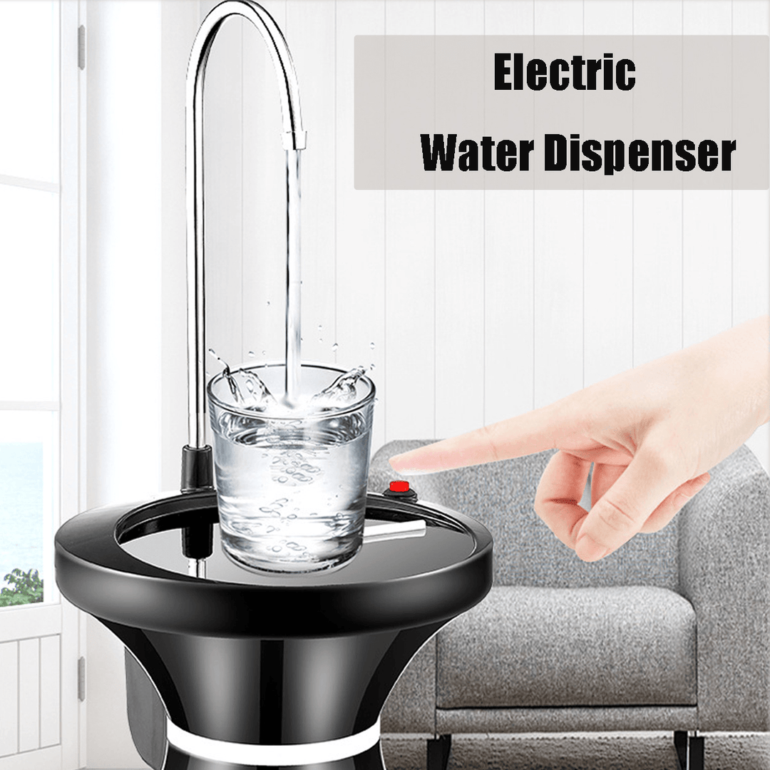 DT-10 Electric USB Charging Barreled Water Dispenser Automatic Mineral Water Pumping Device - MRSLM