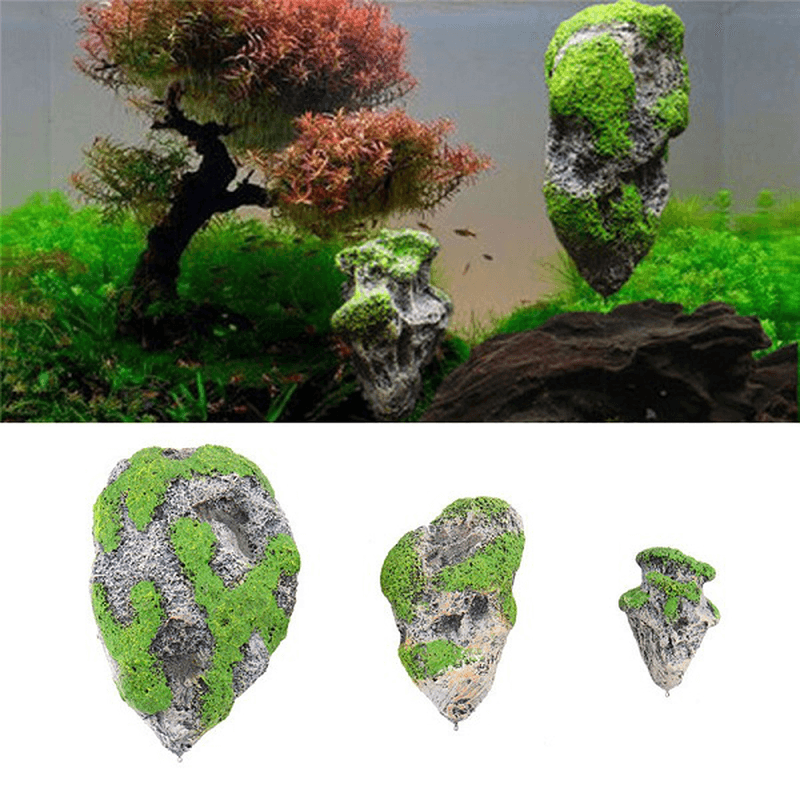 Yani Flying Stone Fish Tank Decoration Float Ornament Artificial Pumice Stone Small Size - MRSLM
