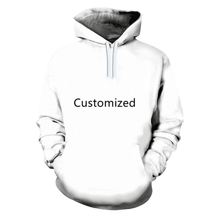 Customized 3D Digital Printing Couple Outfit Sweater Largesize Baseball Uniform Hoodie - MRSLM