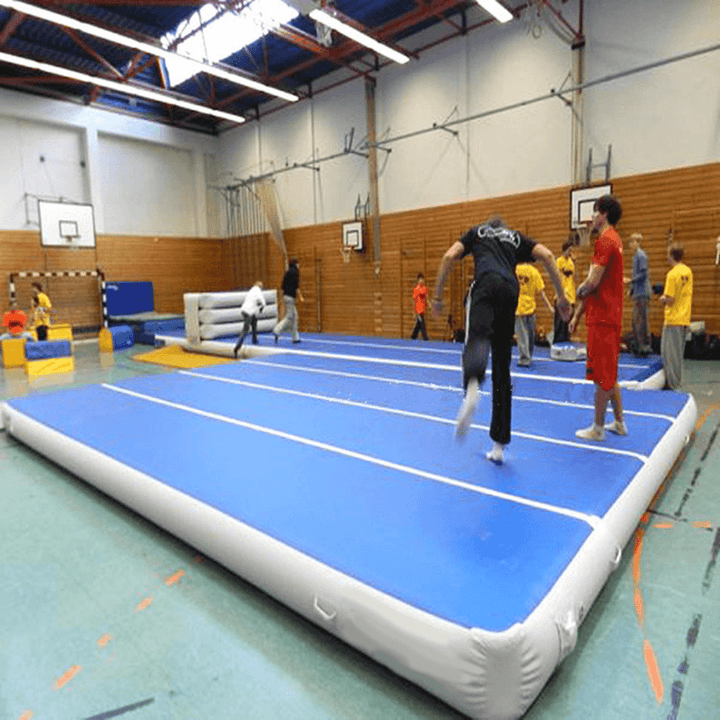 472X78X7.8Inch Inflatable Gym Mat Air Track Floor Tumbling Gymnastics Cheerleading Pad - MRSLM
