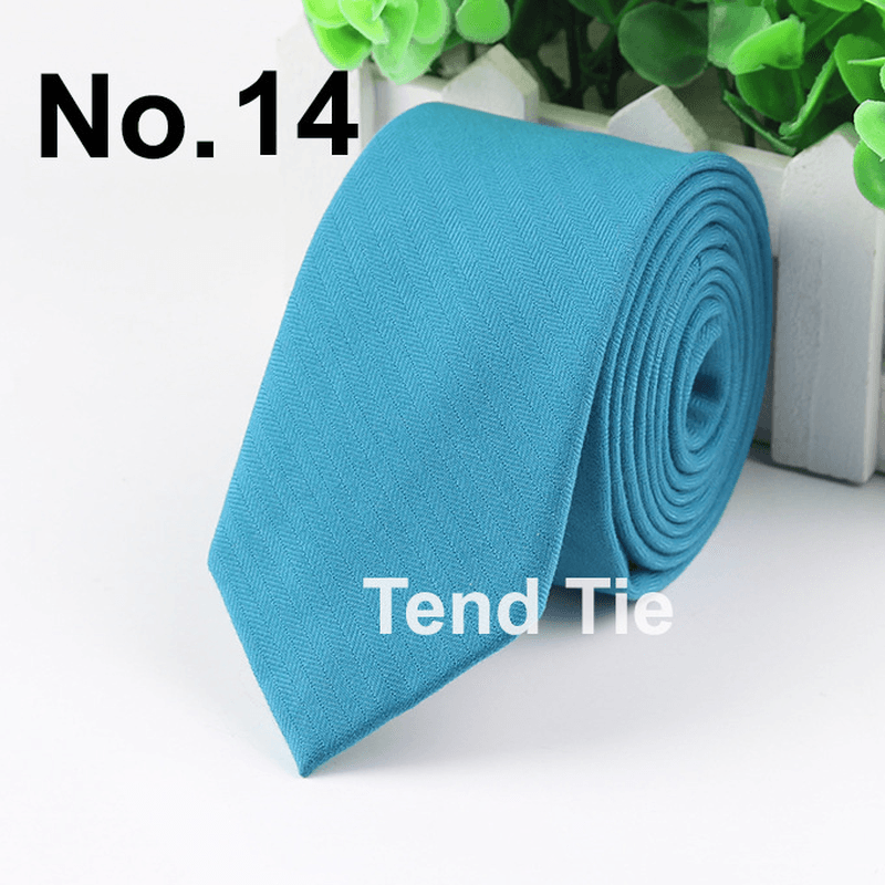 Men'S Tie New Ultra-Narrow Wool Elegant Atmosphere - MRSLM