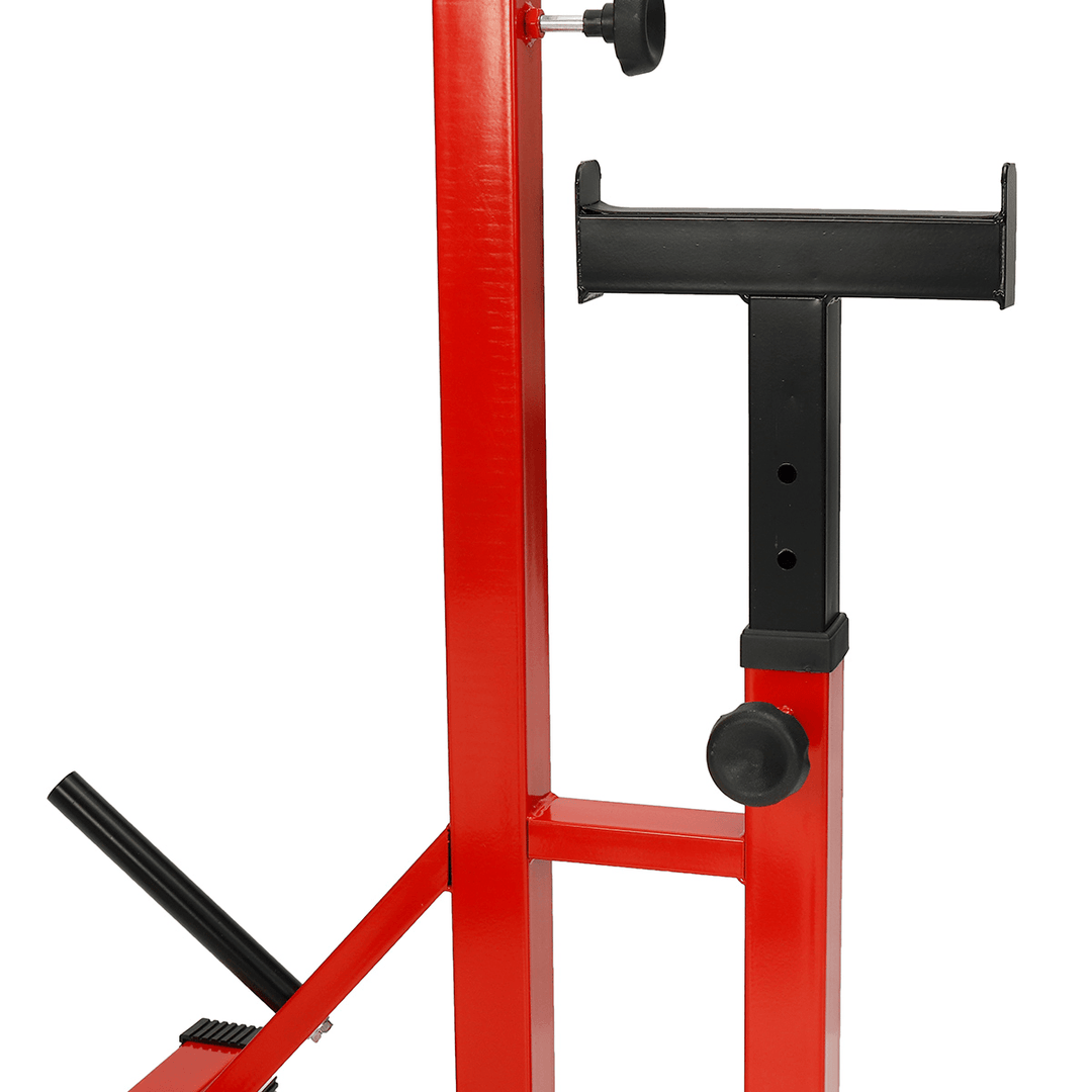 Lifting Barbell Stand One-Piece Barbell Squat Rack Adjustable Height Barbell Indoor Gym Fitness Equipment - MRSLM