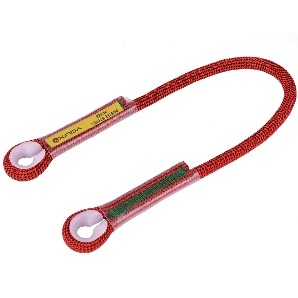 XINDA XD-D9337 2M Nylon Climbing Rope Oxtail Pulling Safety Mountaineering Protector Anti-Fall Rope - MRSLM