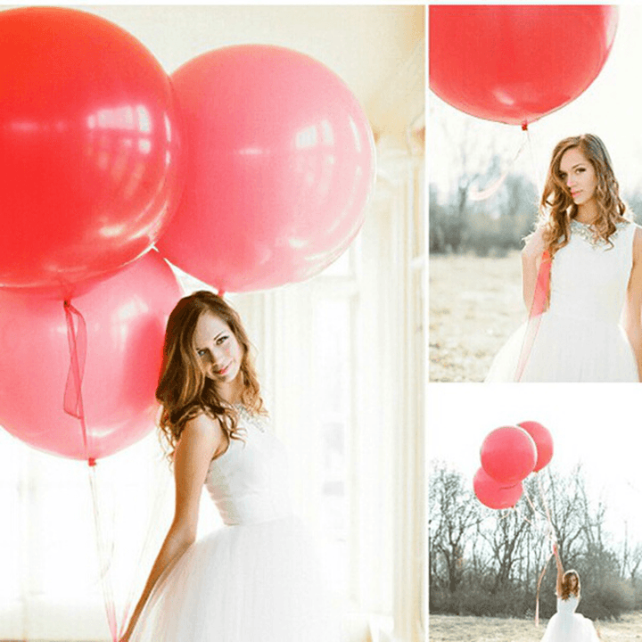 36 Inch Big Size Latex Balloon Photo Prop Wedding Party Decoration - MRSLM