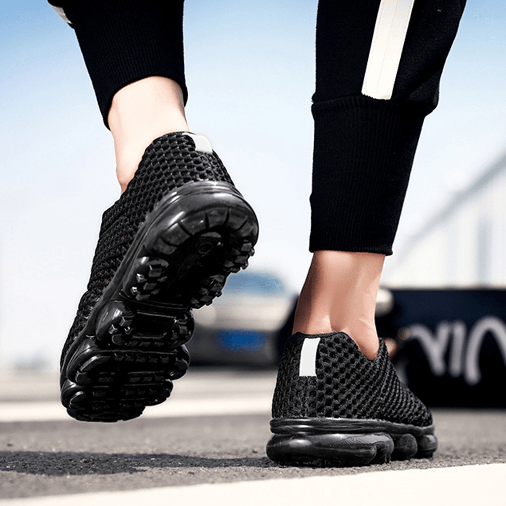 Men Comfy Breathable Mesh Athletic Shoes Casual Sports Shoes - MRSLM