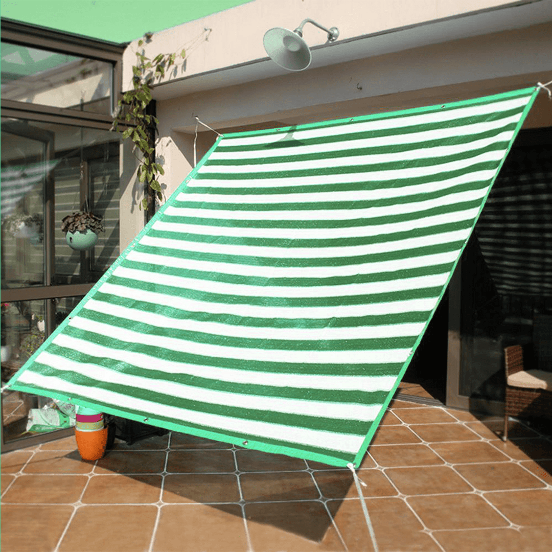 2X3M 100GSM HDPE Rectangle Sun Shade Sail Anti-Uv Outdoor Patio Garden Tent Sunshade Net with 5M Rope - MRSLM