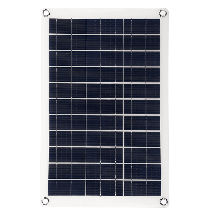 10A-100A Semi-Flexible Solar Power Panel System Kit Solar Panle Dual DC Port 5V/12V/18V W/ Solar Charge Controller - MRSLM