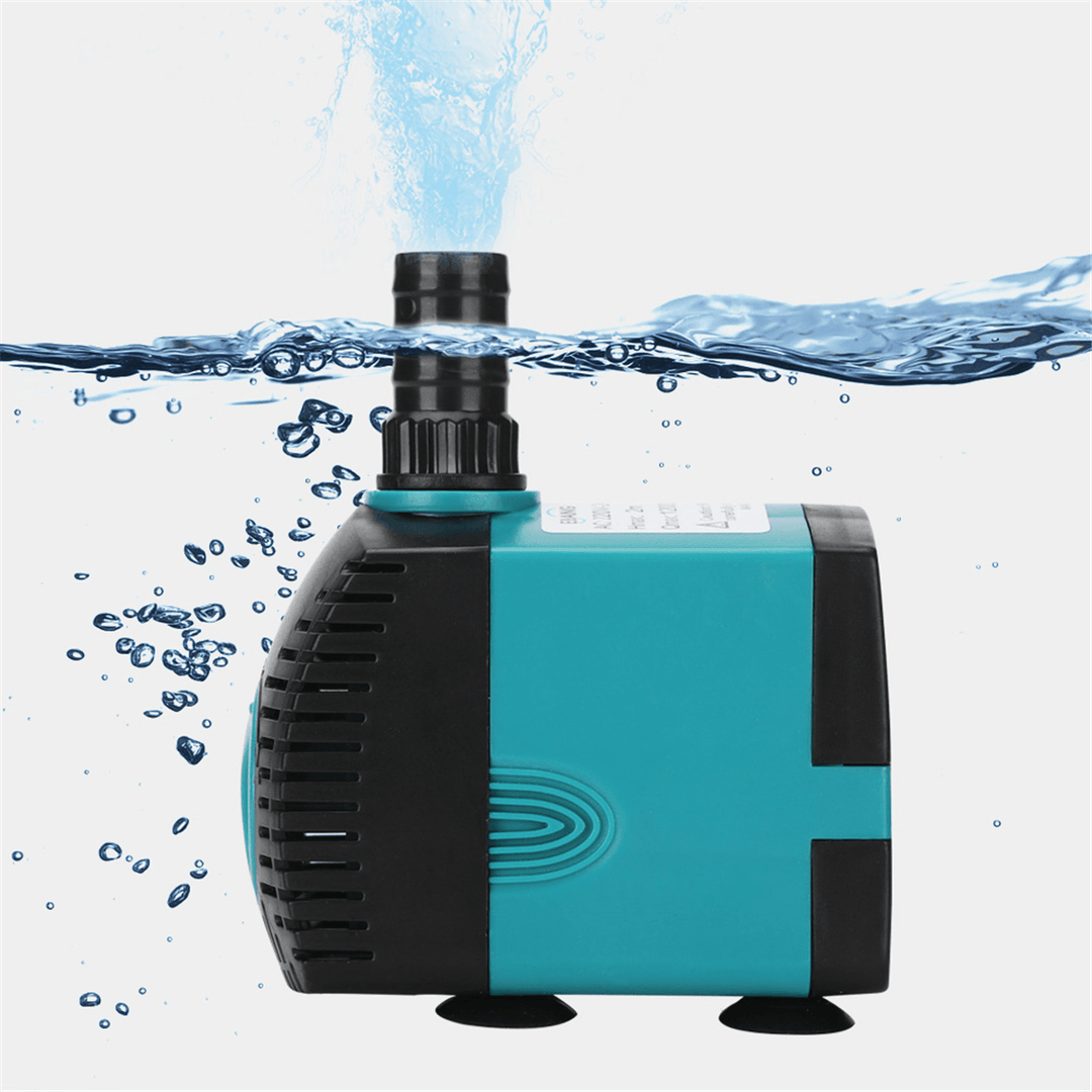 3.5-25W Multifunctional Submersible Pump Ultra Quiet Fountain Pump for Fish Tank Pond Side Suction Water Pump Water-Cooled Air Conditioner - MRSLM