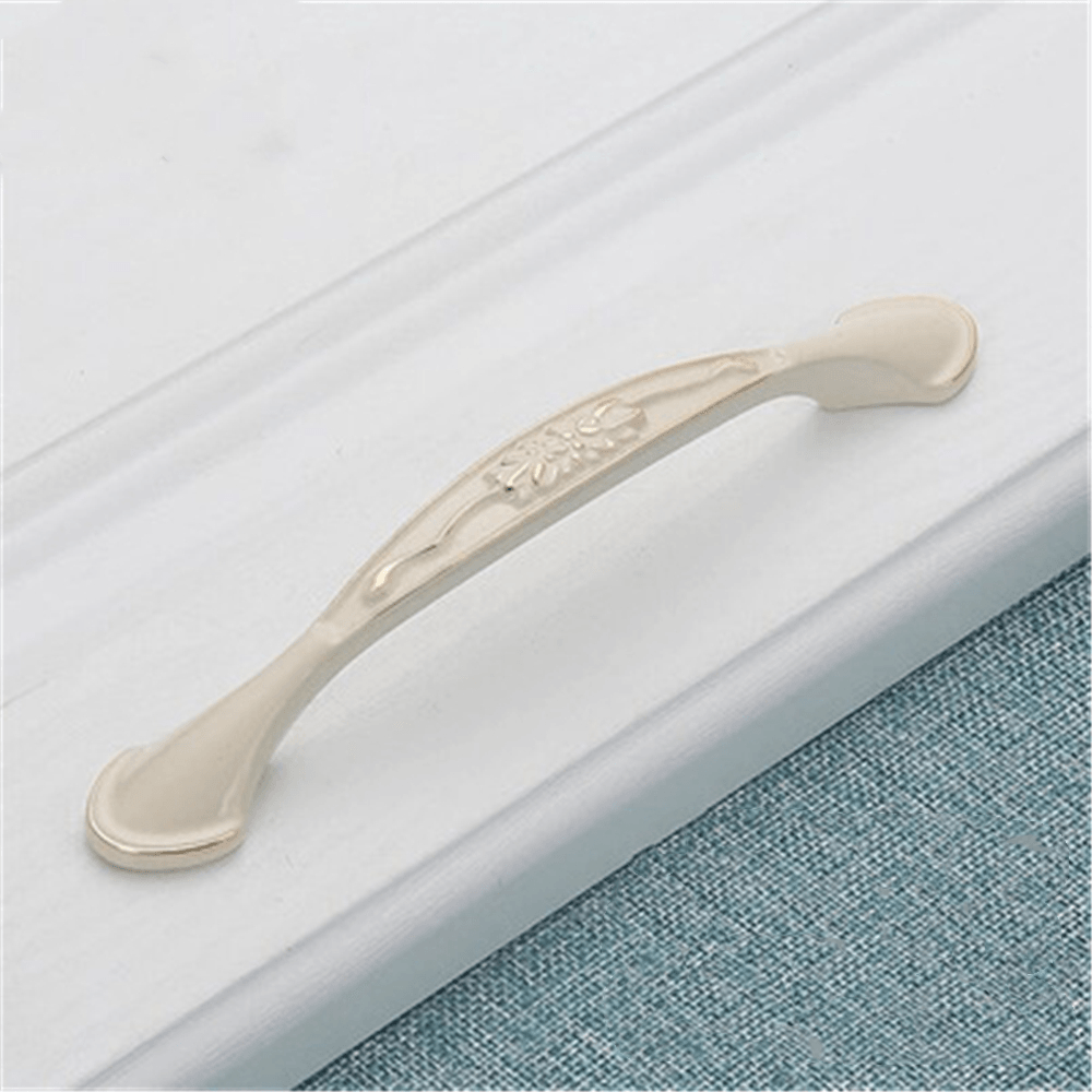 Cabinet Door Handle Amber Green Red Bronze American Simple Drawer Handle Surface Mounted Single Hole Furniture Solid Handle - MRSLM