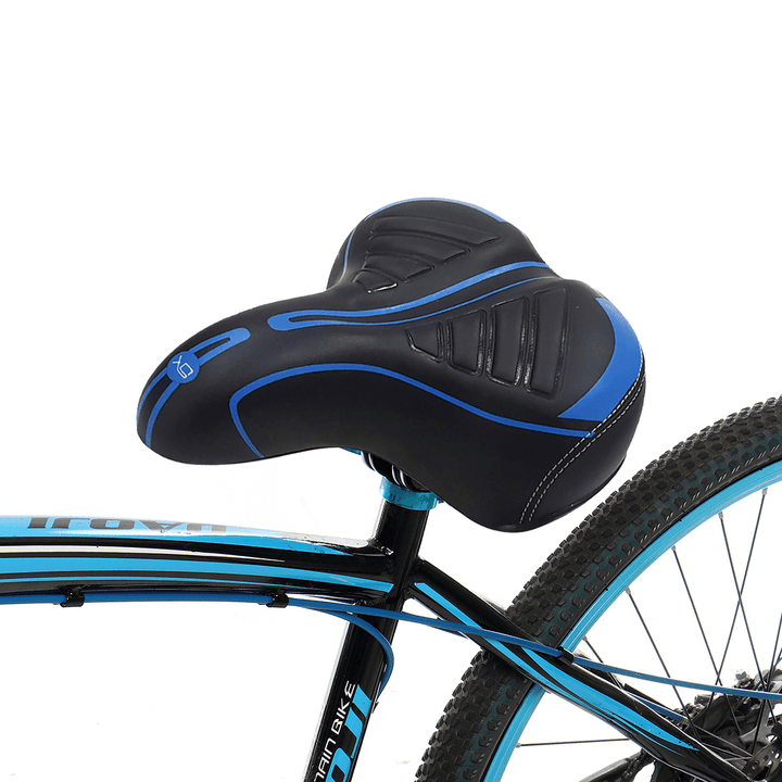 Extra Wide Soft Bike Saddle Universal Comfy Bike Seat Bicycle Cushioned Padded Cycling Accessories - MRSLM