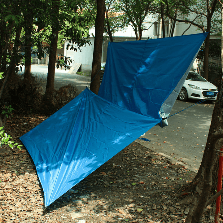 300CM X 300CM Outdoor Hammock Havelock Sunshade Canopy Sun Shelter Tent Shading Travel Camping Hiking - MRSLM