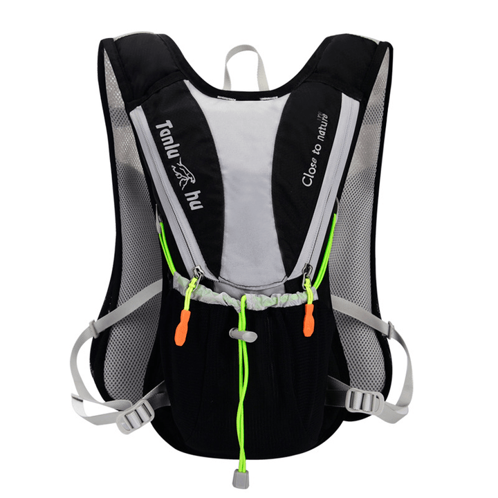 Nylon Outdoor Bags Hiking Backpack Vest Waterproof Running Cycling Backpack for 2L Water Bag for Men - MRSLM