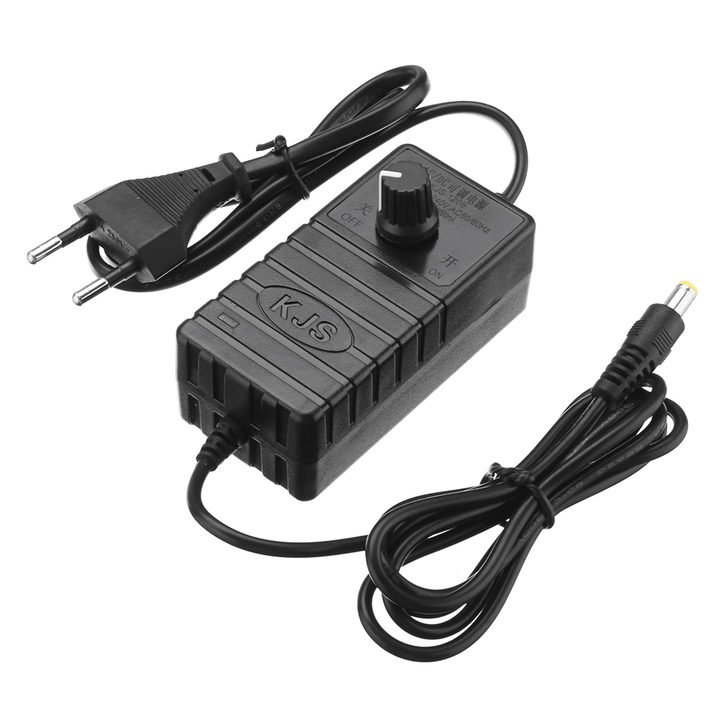 KJS-1209 3-12V 2A/3-24V 1A Power Adapter Adjustable Voltage AC/DC Adapter Switching Power Supply - MRSLM