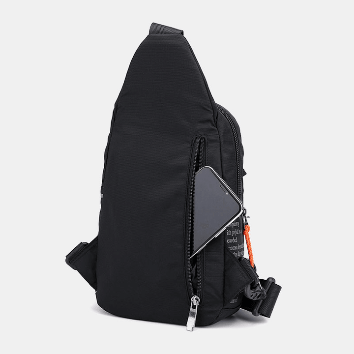 Men Waterproof Fashion Multifunctional Outdoor Chest Bag Crossbody Bag - MRSLM