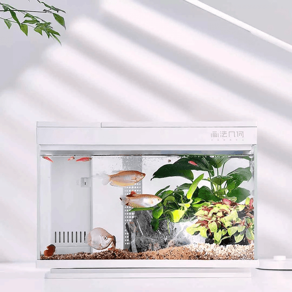 Geometry S100 15L/30L Smart Temperature Control AI Fish Tank Real Time Monitoring of Water Quality Efficient Filtration APP Controls - MRSLM