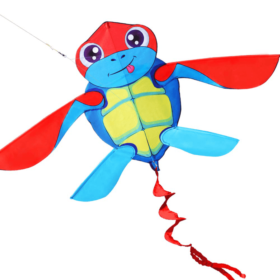 Cartoon Cute Turtles Kite Kids Adult Huge Beginner Kites Outdoor Toys Beach Park Playing with Handle 30M Line - MRSLM