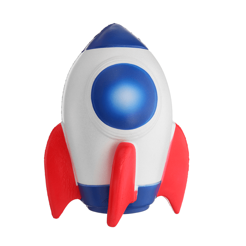 Simela Squishy Rocket 14.5Cm Slow Rising Toy Gift Collection with Packing - MRSLM