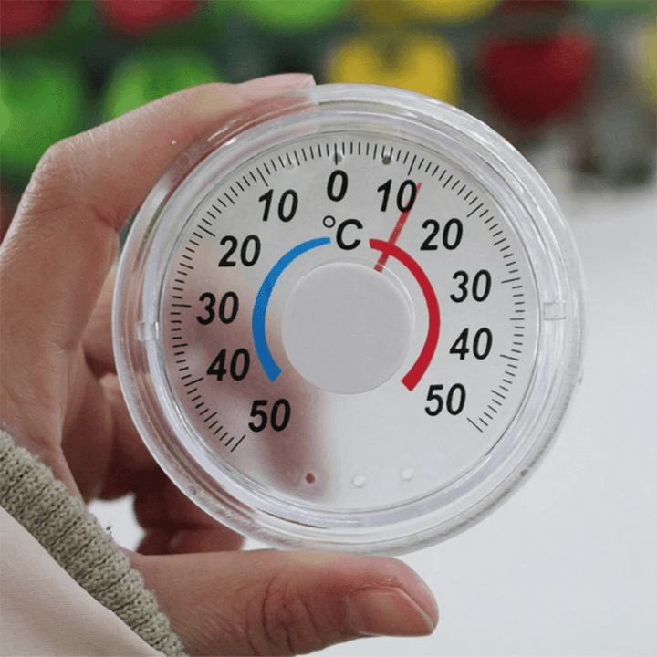Window Thermometer Pointer Type Window Thermometer Outdoor Door Mini Household Window Thermometer for Temperature Measurement Tools - MRSLM