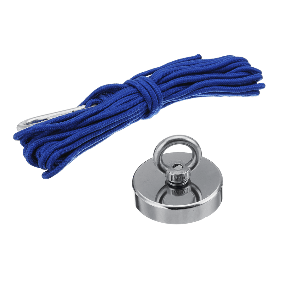 180-500KG Salvage Strong Magnet with Hooks Hunting Diving Fishing Recovery Magnet - MRSLM