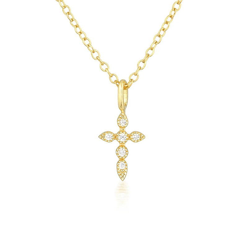 Women'S Clavicle Chain Jewelry Zircon Necklace - MRSLM