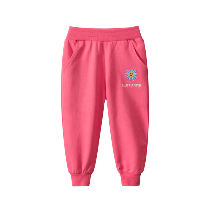 Girls' Trousers, Children'S Outer Wear, Thin Western-Style Sports Pants for Kids - MRSLM