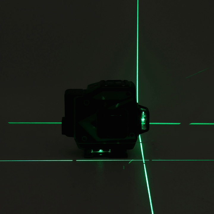 4D 16 Line 3D 12 Line Green Light Laser Level Digital Self Leveling 360° Rotary Measure - MRSLM