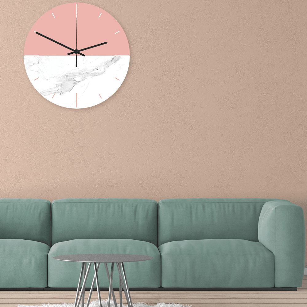 CC064 Creative Wall Clock Mute Wall Clock Quartz Wall Clock for Home Office Decorations - MRSLM