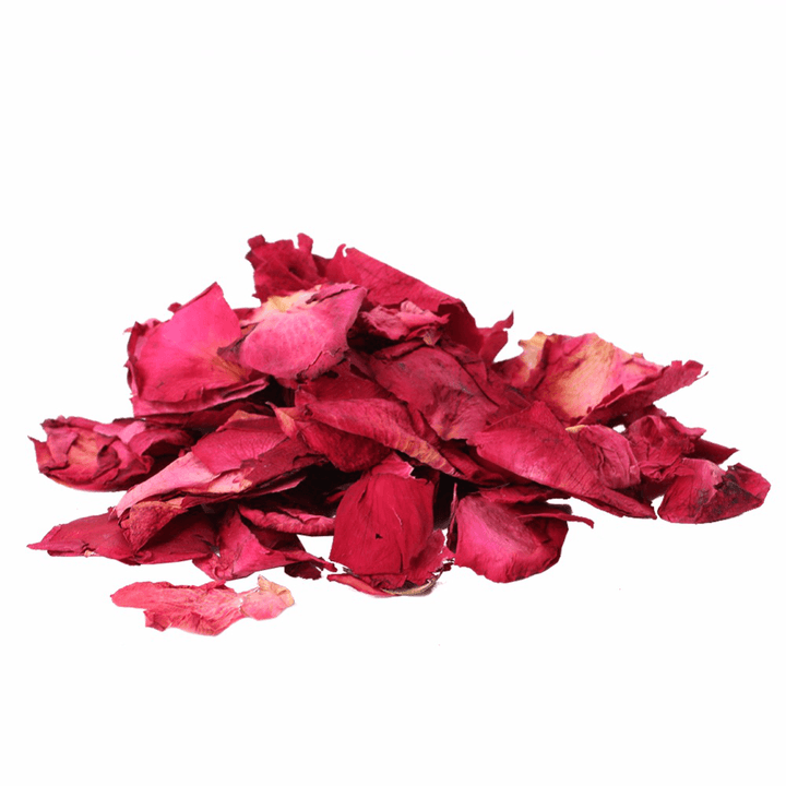 Dried Rose Petals Natural Flower Spa Whitening Shower Dry Rose Natural Flower Petal Bath Relieve Fragrant Body - MRSLM