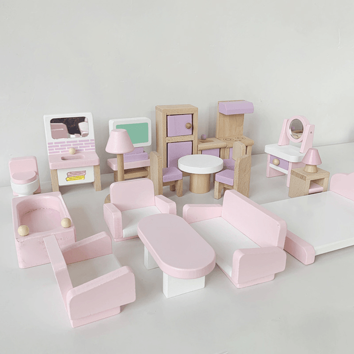 Mini Furniture Toy Model Set - MRSLM