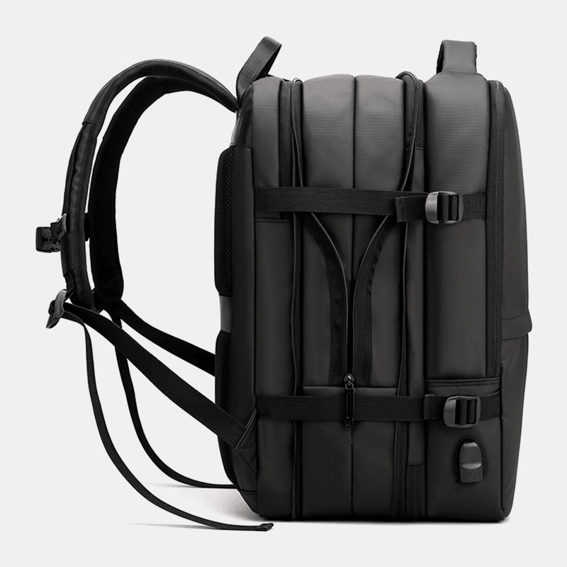 Men Scalable Capacity Large Capacity Business Laptop Bag Backpack - MRSLM