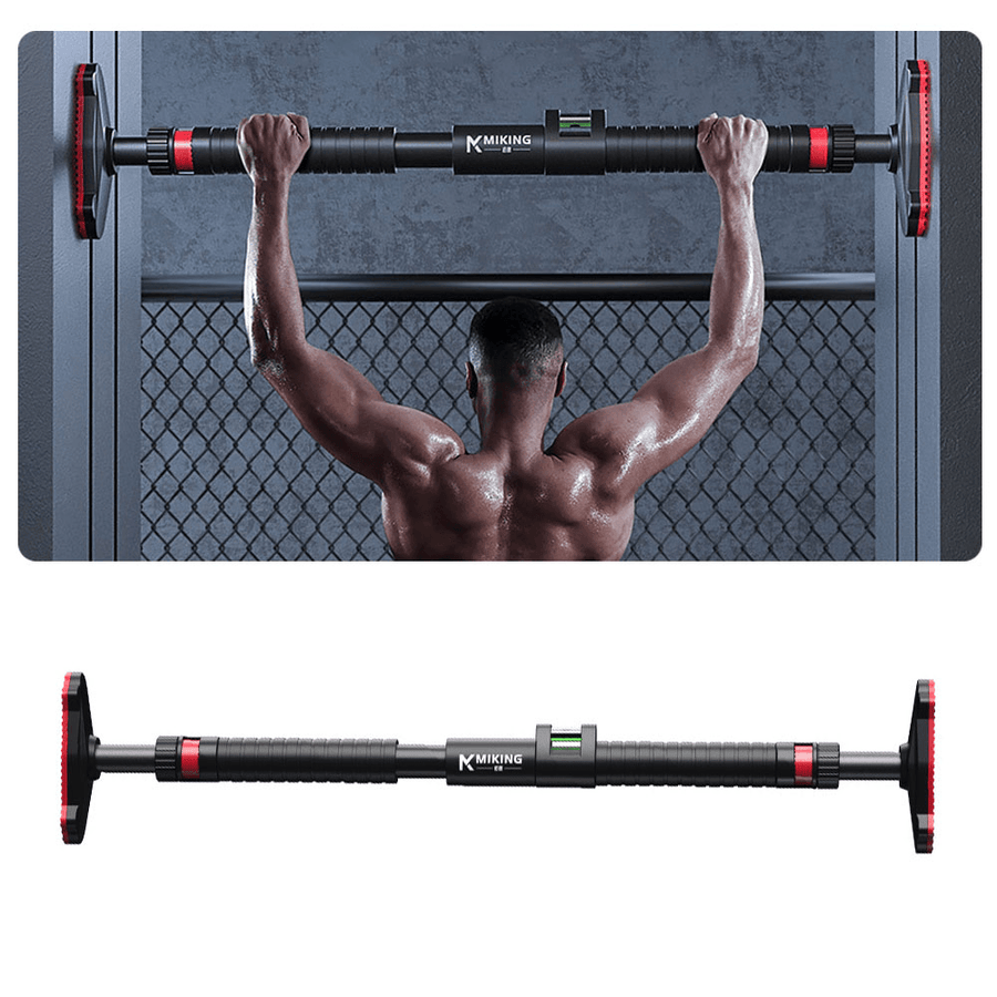 MIKING Door Horizontal Bars Multi-Function Chin Push up Training Bar Wall Single Pole Bearing 400Kg Fitness Gym - MRSLM