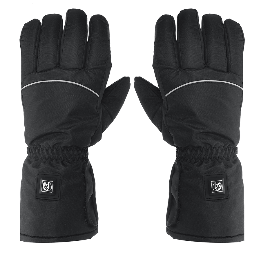 Electric Windproof Touch Screen Running Gloves 3 Models Adjustable Men Women Winter Fleece Thermal Warm Sport Gloves Anti-Slip Cycling Outdoor Gloves - MRSLM