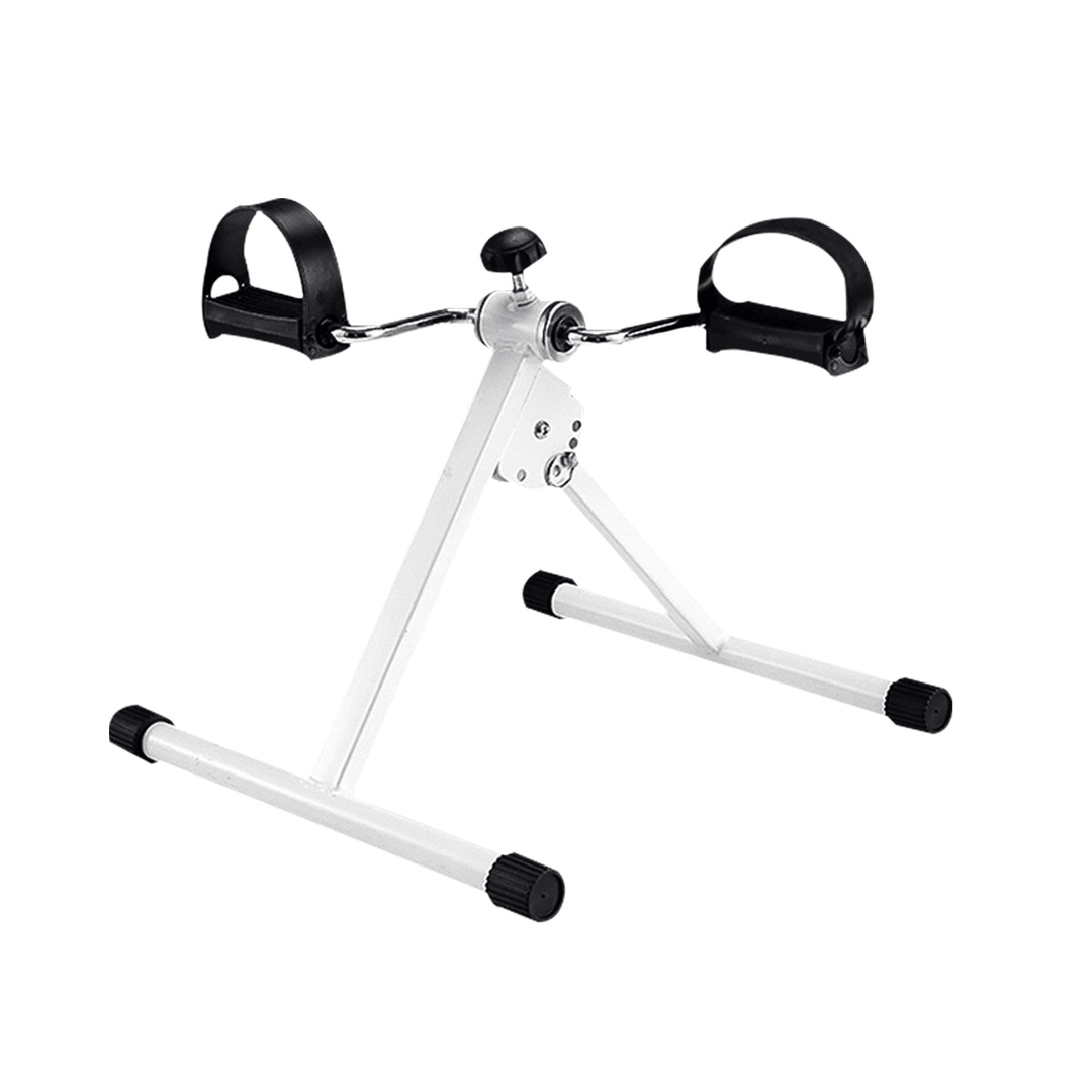 Folding Fitness Pedal Exerciser Mini Exercise Bike, under Desk Bike Pedal Exerciser Portable Foot Cycle Arm & Leg Peddler Machine - MRSLM