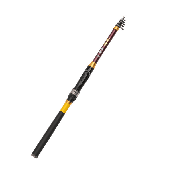ZANLURE 1.8/2.1/2.4M Telescopic Fishing Rod Carbon Fiber Fishing Pole Outdoor Fishing Tool - MRSLM