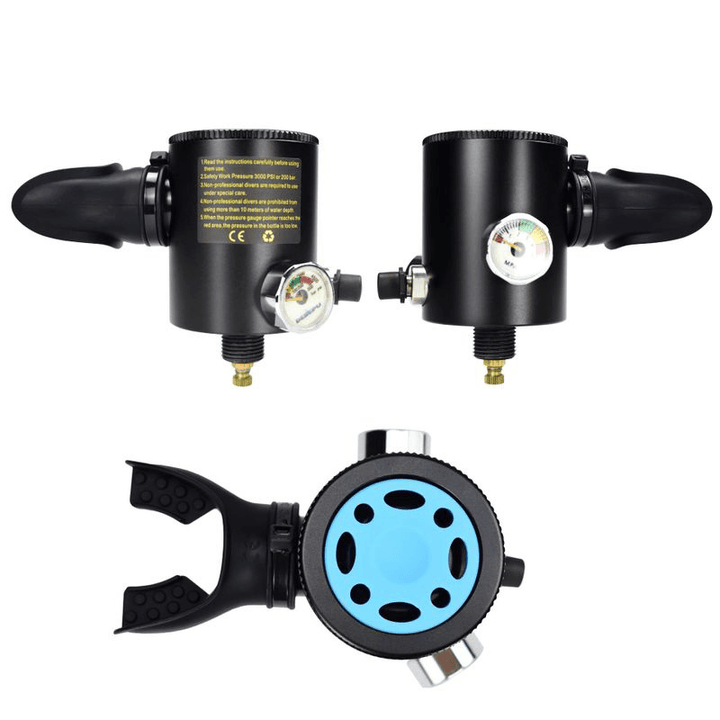 DEDEPU 1000Ml Mini Diving Oxygen Tank Mini Underwater Breathing Apparatus Cylinder Bottle Teaching Scuba Equipment - MRSLM