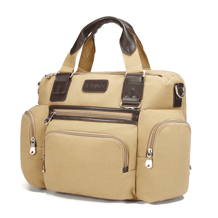 Canvas Business Casual Travel Laptop Bag Handbag - MRSLM