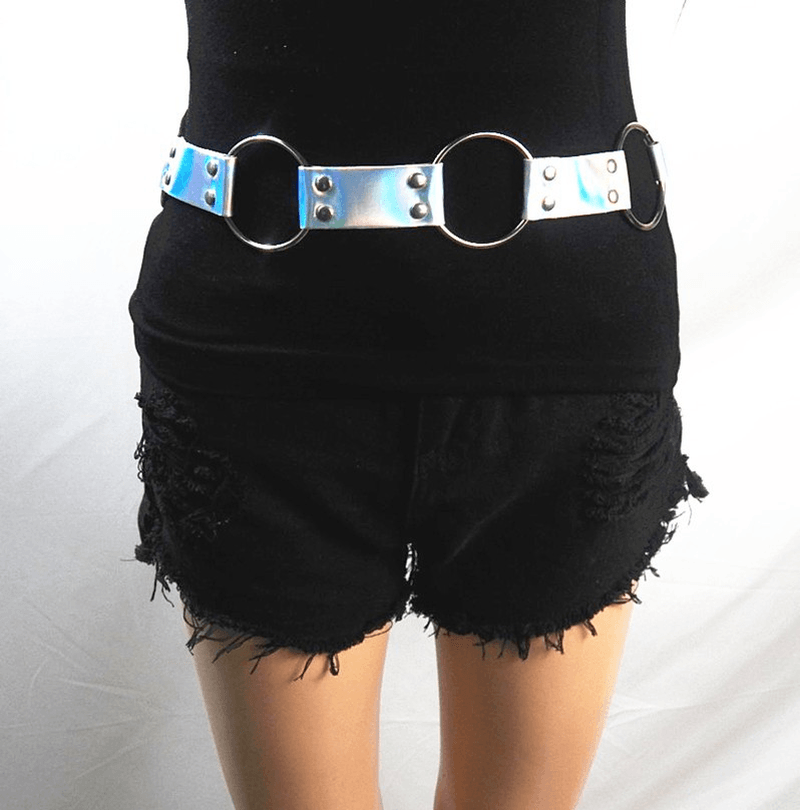 Punk Style Concave Shape Waist Chain Fire - MRSLM