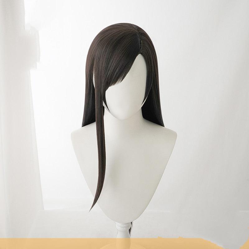 Final fantasy Cosplay wig fake hair (Black) - MRSLM