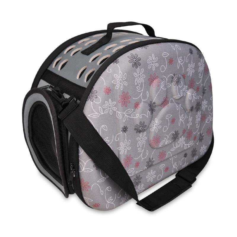 Dog Cat Puppy Foldable Pet Carrier Bag Portable Travel Bag Shoulder Backpack - MRSLM