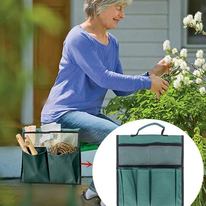 Garden Kneeler Tool Oxford Bag with Handle for Kneeling Chair Garden Tool Bag - MRSLM