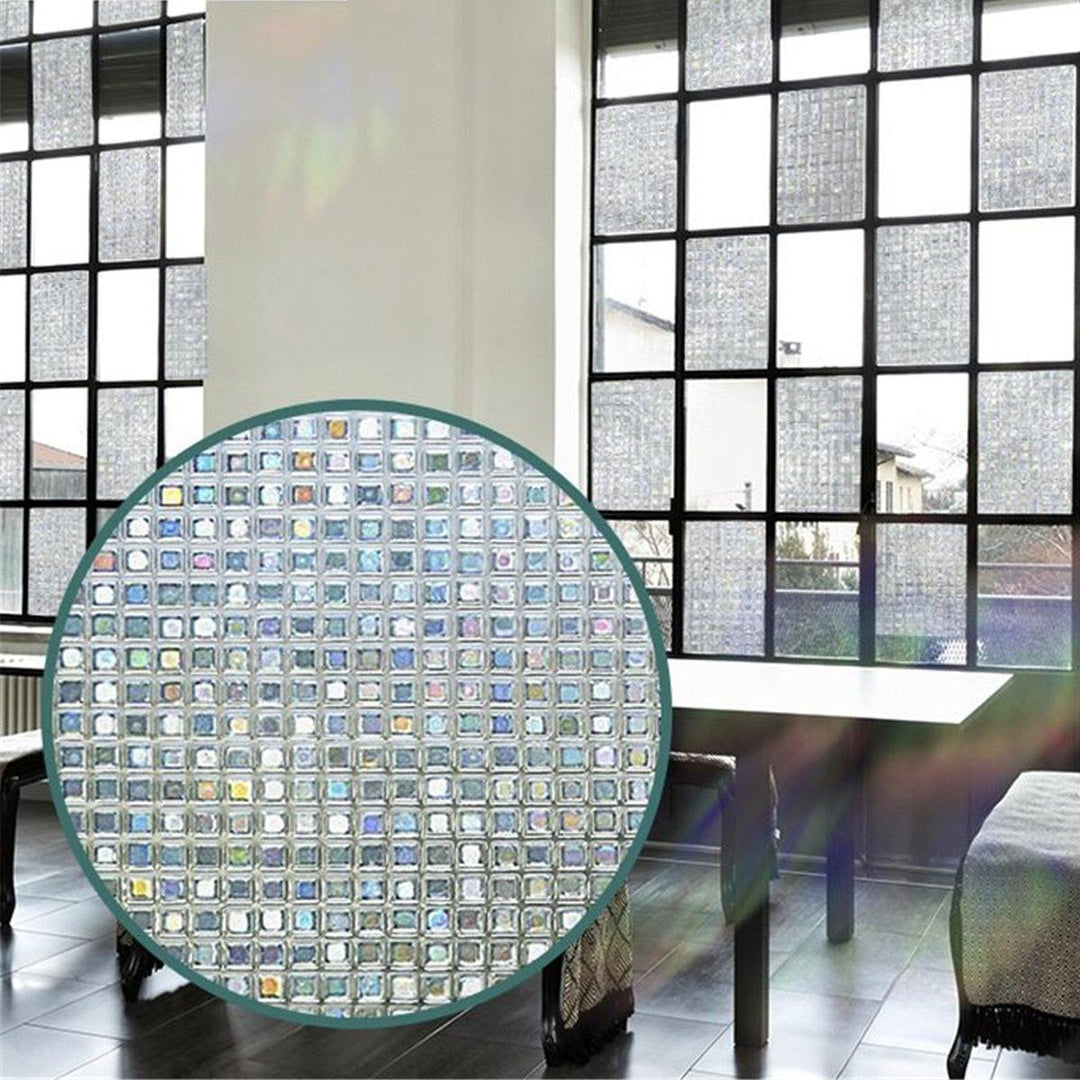 Static Cling Cover Window Glass Film Sticker Privacy Home Decoration 45cm*2m - MRSLM