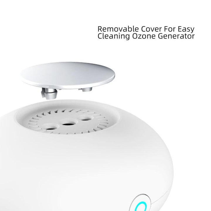 Mini Ozone Generator Deodorizer Aiir Purifier USB Rechargeable fridge Purifier Portable aiir Small Space Clear Odor - MRSLM