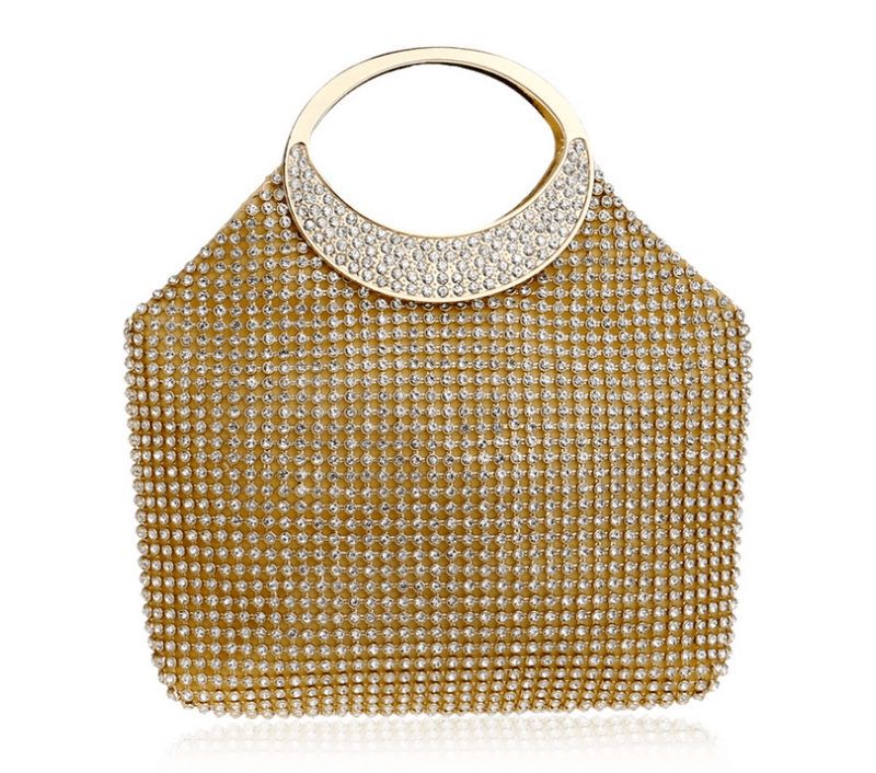 fashion rhinestone party bag, view 9 - MRSLM