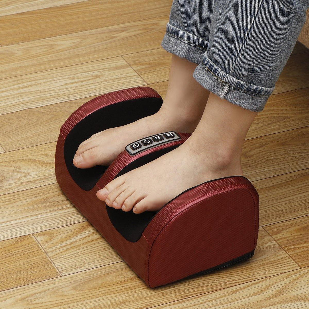 Shiatsu Kneading Foot & Leg Electric Massager 3 Levels Adjustment With Warm Hot-compress - MRSLM